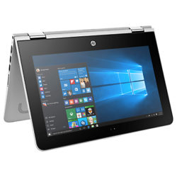 HP Pavilion x360 11-u006na Convertible Laptop, Intel Pentium, 4GB RAM, 1TB, 11.6 Touch Screen